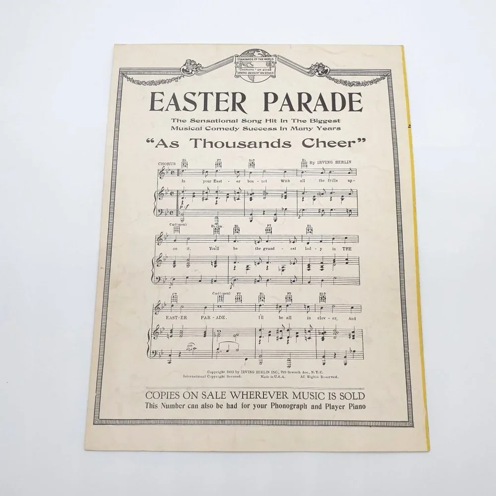 Vintage Sheet Music Annie Doesn't Live Here Anymore 1933 Young Burke Spina - Picture 4 of 4